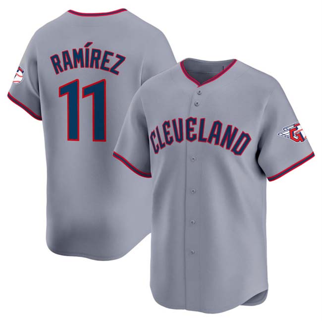 Custom #11 Gray 2025 CLE Baseball Shirt Top
