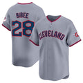 Custom #28 Gray 2025 CLE Baseball Shirt Top