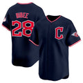 Custom #28 Navy 2025 CLE Baseball Shirt Top