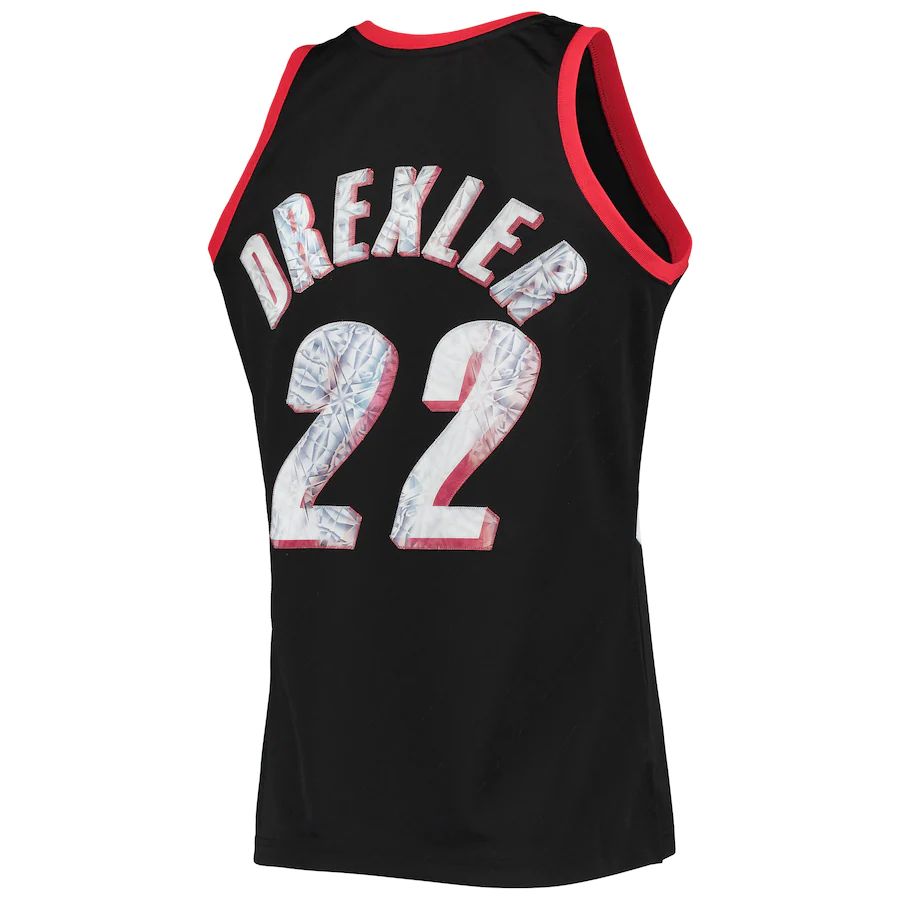 Custom #22 Black 1996 POR Basketball Shirt Top