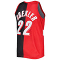 Custom #22 Black 1991 POR Basketball Shirt Top