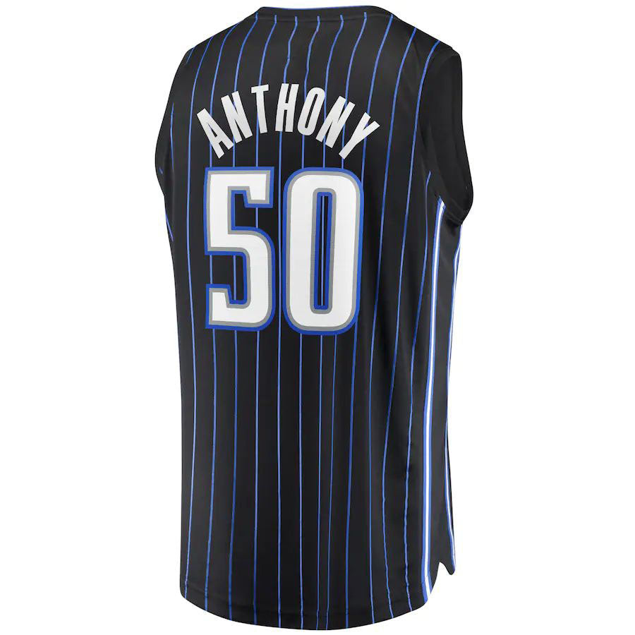 Custom #50 Black 2020 ORL Basketball Shirt Top