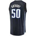 Custom #50 Black 2021 ORL Basketball Shirt Top