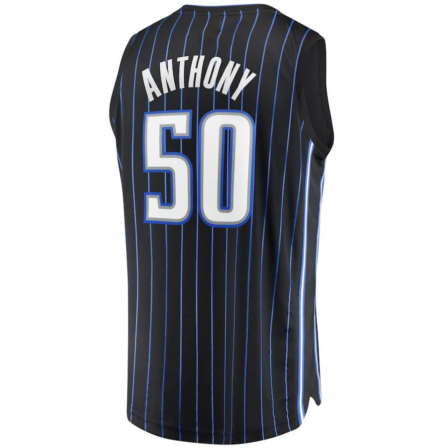 Custom #50 Black 2021 ORL Basketball Shirt Top
