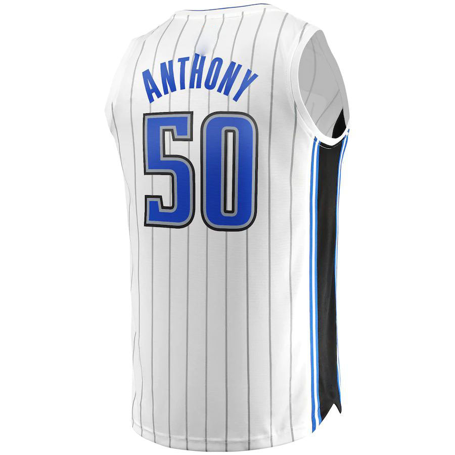 Custom #50 White 2022 ORL Basketball Shirt Top