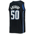 Custom #50 Black 2022 ORL Basketball Shirt Top