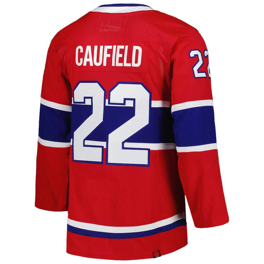 Custom #22 Red MTL Hockey Shirt Top
