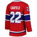 Custom #22 Red MTL Hockey Shirt Top