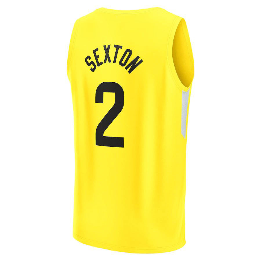 Custom #2 Yellow 2022 UTA Basketball Shirt Top