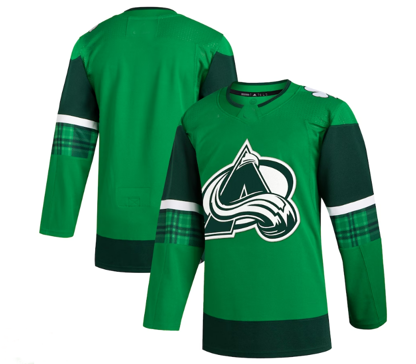 Custom Green 2023 COL Hockey Shirt Top