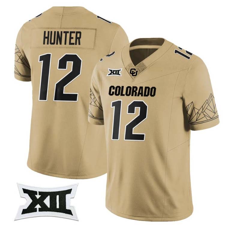 Custom #12 Brown 2024 Football Shirt Top
