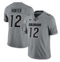 Custom #12 Gray 2024 Football Shirt Top