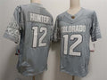 Custom #12 Grey 2024 Football Shirt Top