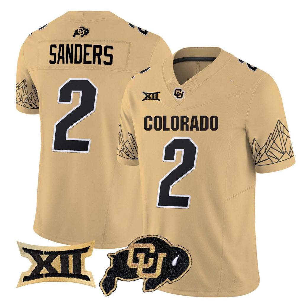 Custom #2 Brown 2024 Football Shirt Top