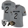 Custom #2 Gray 2024 Football Shirt Top