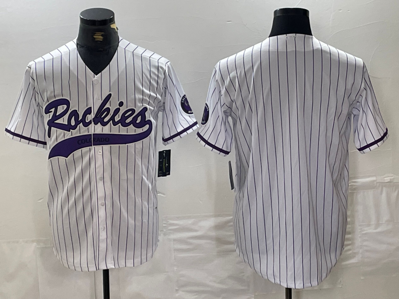 Custom White COL Baseball Shirt Top