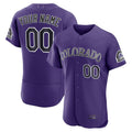 Custom Purple COL Baseball Shirt Top
