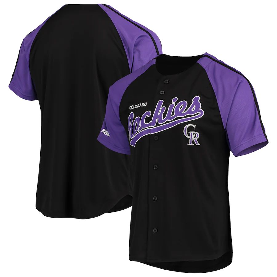 Custom Black COL Baseball Shirt Top
