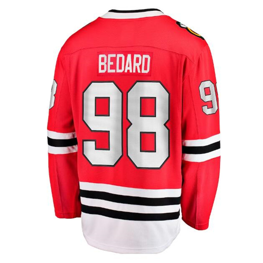 Custom #98 Red 2023 CHI Hockey Shirt Top