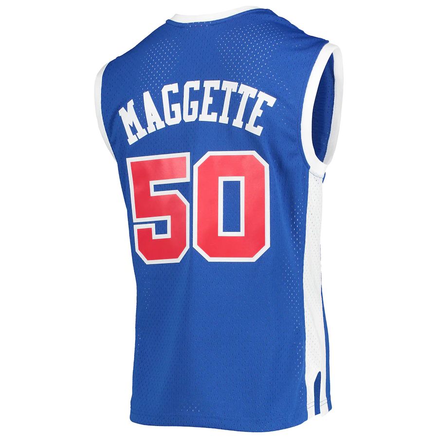 Custom #50 2002 LAC Basketball Shirt Top