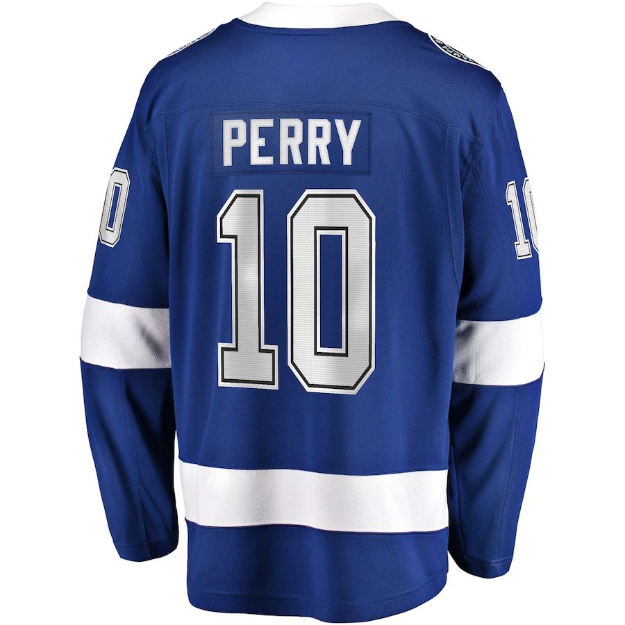 Custom #10 Blue TBL Hockey Shirt Top
