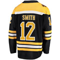 Custom #12 Black BOS Hockey Shirt Top