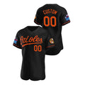 Custom Black 2022 BAL Baseball Shirt Top