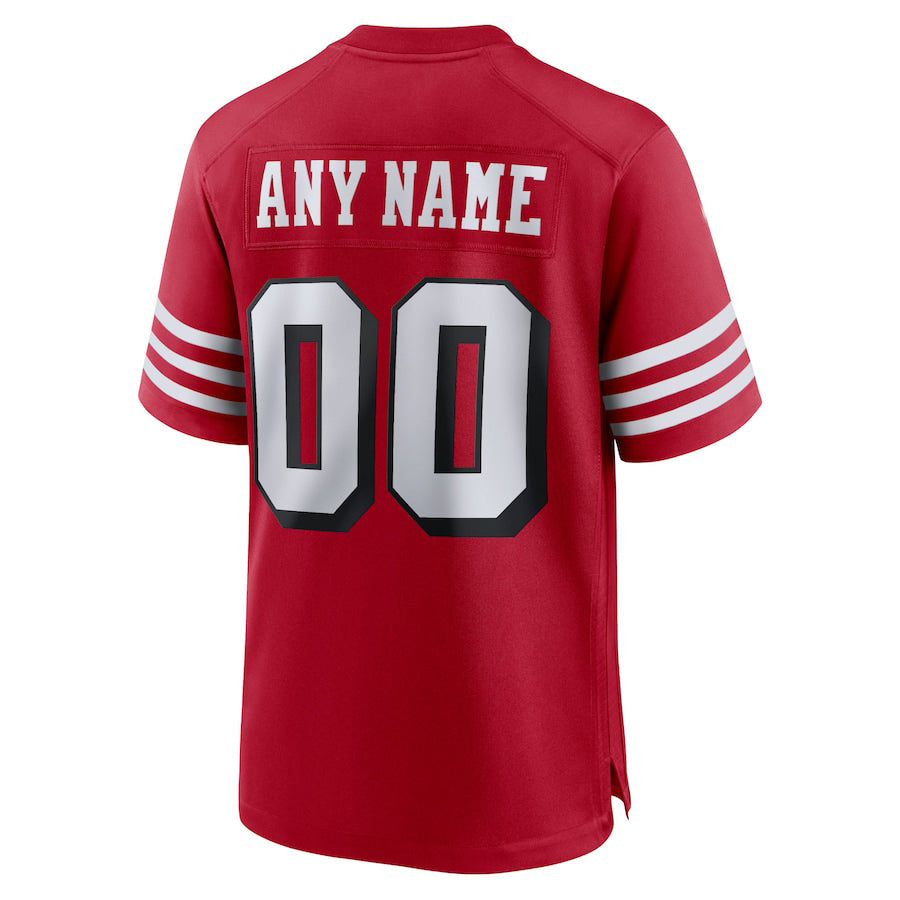 Custom Black 2022 SF Football Shirt Top