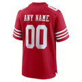 Custom Red 2022 SF Football Shirt Top
