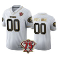Custom White SF Football Shirt Top
