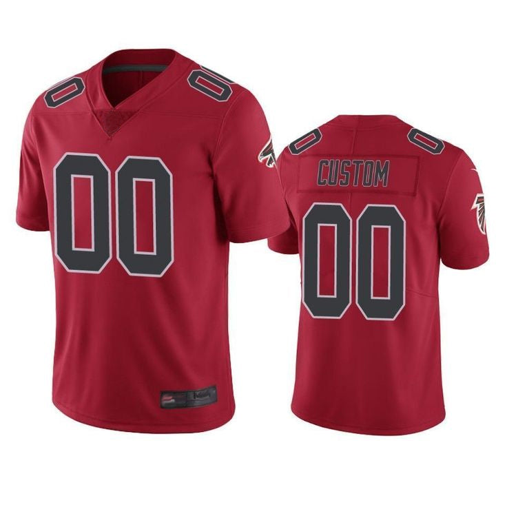 Custom Red ATL Football Shirt Top