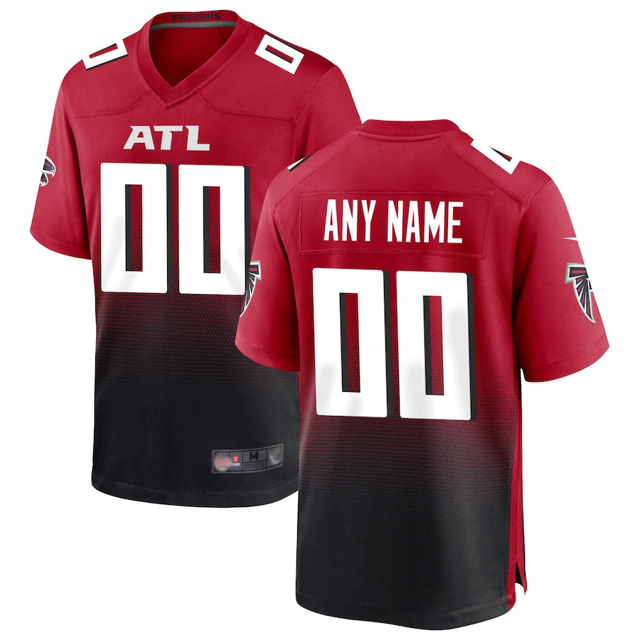 Custom Red ATL Football Shirt Top