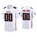 Custom White ATL Football Shirt Top