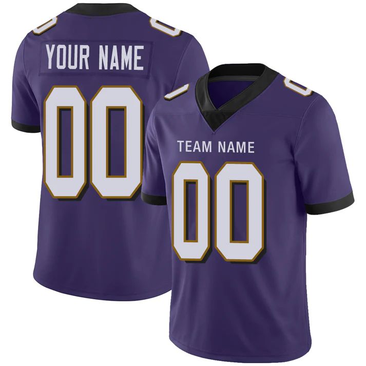 Custom Purple BAL Football Shirt Top