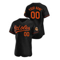 Custom Black BAL Baseball Shirt Top