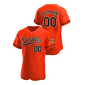Custom Orange BAL Baseball Shirt Top