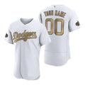 Custom White 2022 All Star LAD Baseball Shirt Top
