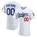 Custom White LAD Baseball Shirt Top