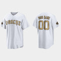 Custom White 2022 All Star Baseball Shirt Top