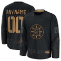 Custom Black 2024 BOS Hockey Shirt Top