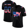 Custom Black BUF Football Shirt Top