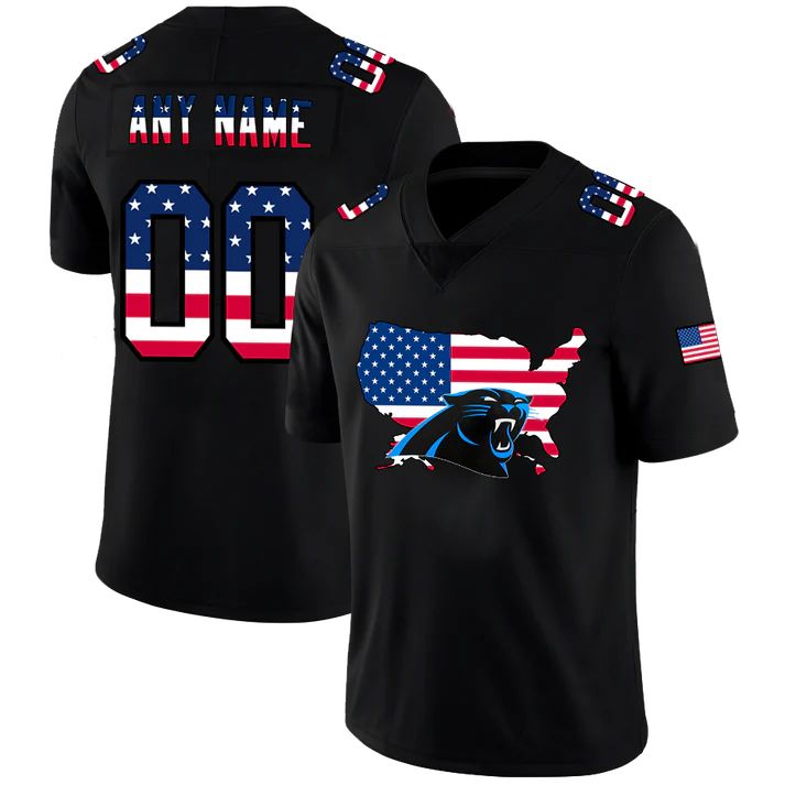 Custom Black CAR Football Shirt Top