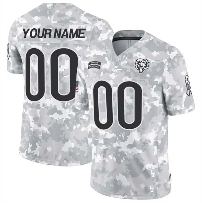 Custom 2024 CHI Football Shirt Top
