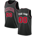 Custom Black CHI Basketball Shirt Top