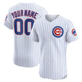 Custom White CHC Baseball Shirt Top