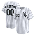Custom White CWS Baseball Shirt Top