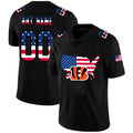 Custom Black CIN Football Shirt Top