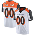 Custom White CIN Football Shirt Top