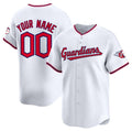 Custom White CLE Baseball Shirt Top