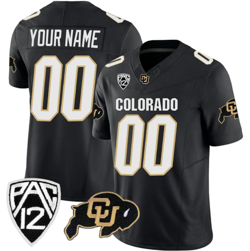 Custom Black 2023 Football Shirt Top